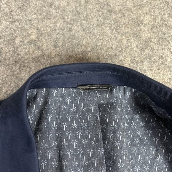 Oak Hill Sport Coat Mens 4XL Blue 2 Button Blazer Jacket Casual Dress - Picture 6 of 9